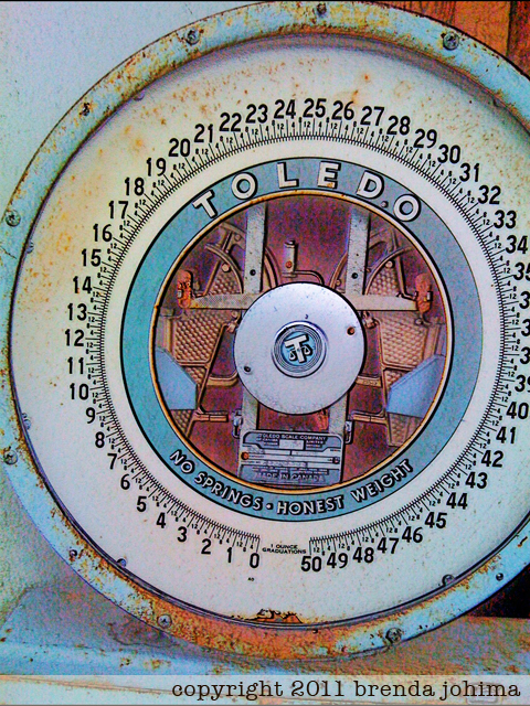 Old Toledo Weigh Scale
