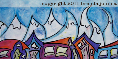 Wonky Mountain Painting!