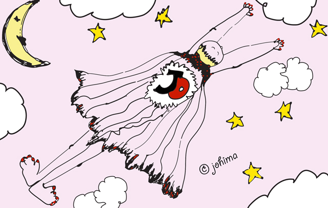 If I Had A Cape cartoon by Brenda Johima